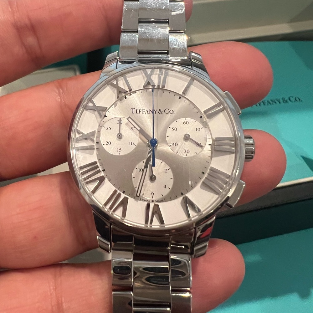 Tiffany & Co. Atlas Dome Stainless Steel Watch